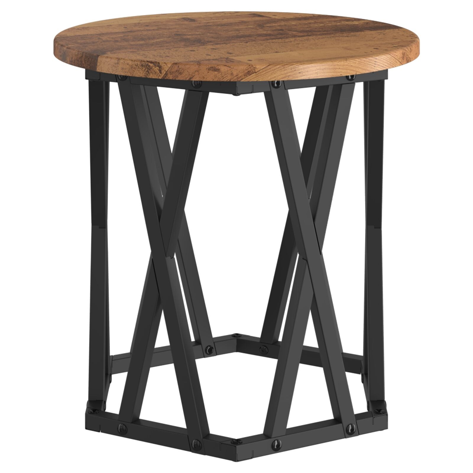 Nesting Sidebord 2 stk Gammelt Tre Ingeniørtre