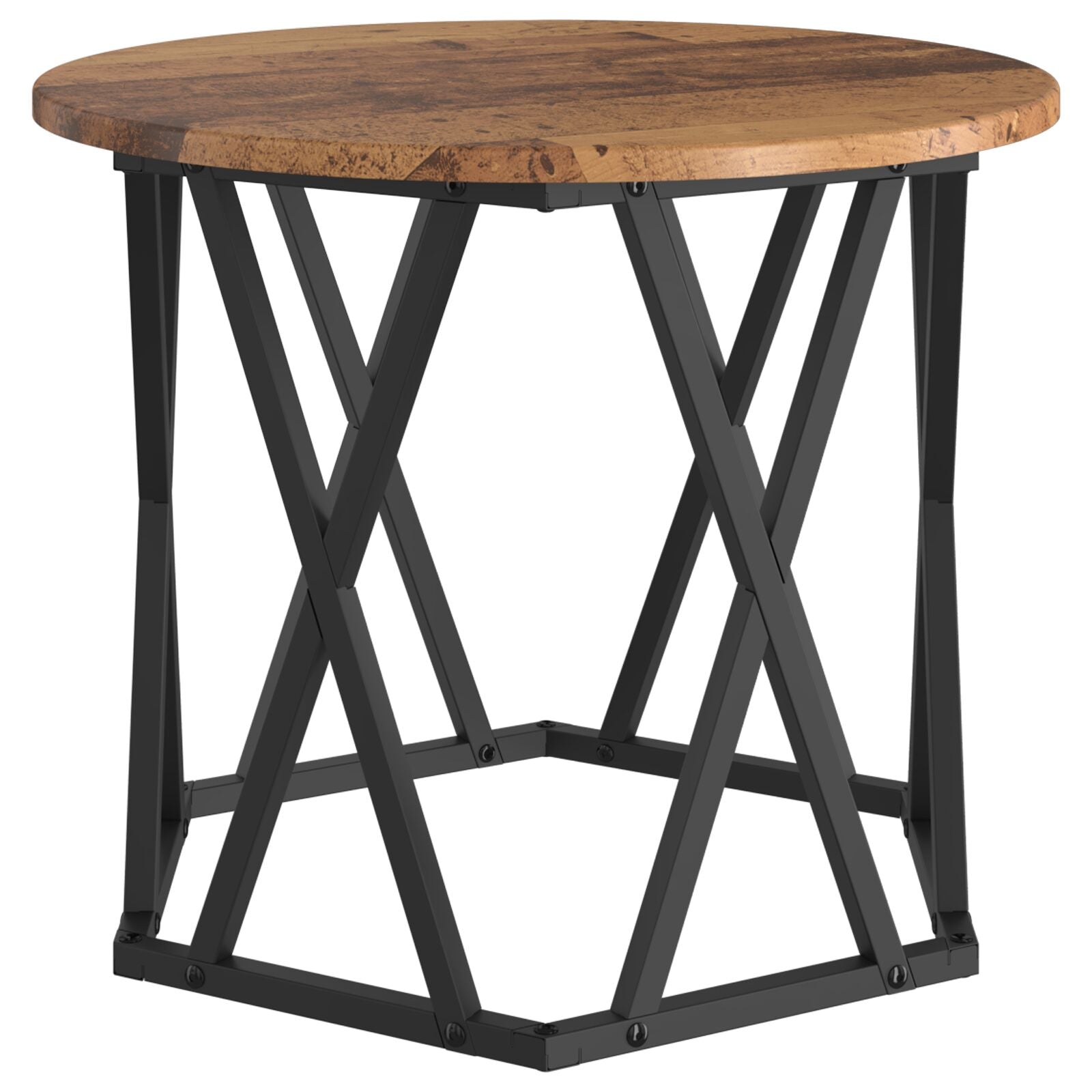 Nesting Sidebord 2 stk Gammelt Tre Ingeniørtre