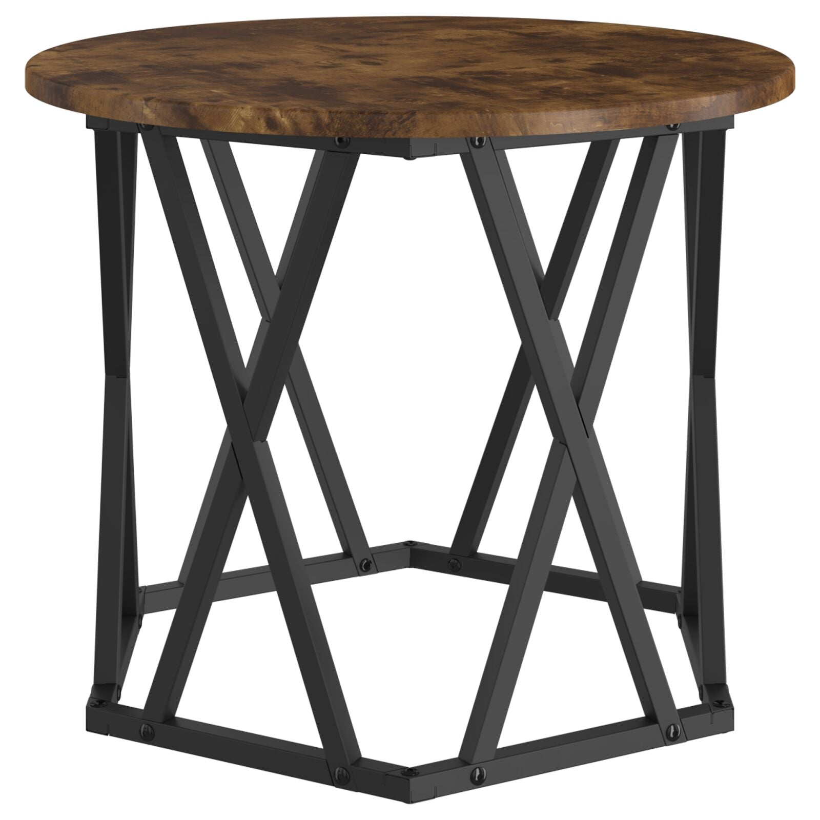 Nesting Sidebord 2 stk Røkt Eikefinér
