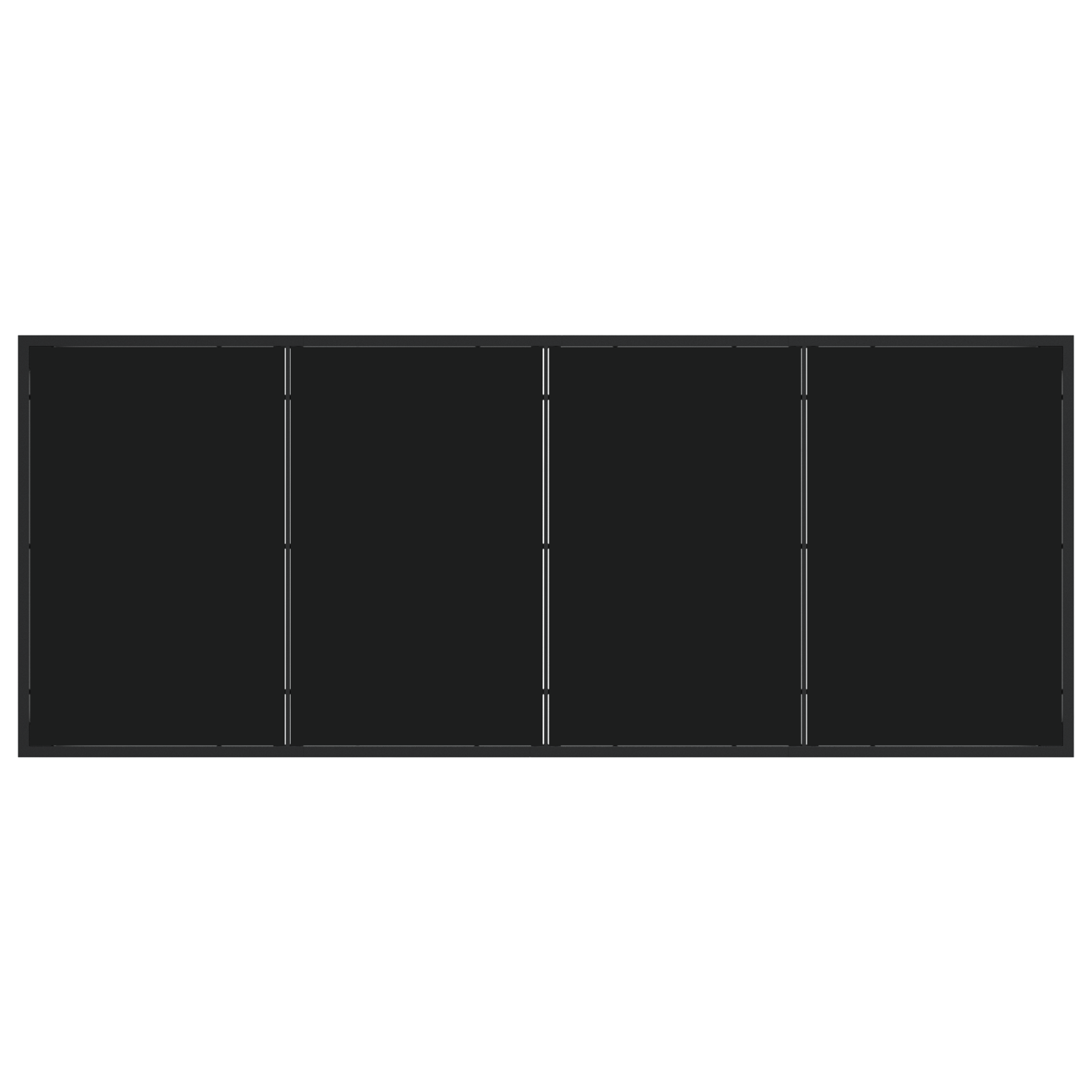 7 Deler Hage Spisebord Med Puter Brun Poly Rattan