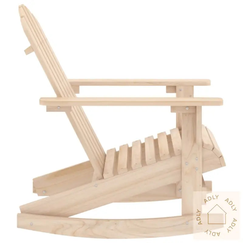 Adirondack Gyngestol For Hage Heltre Gran