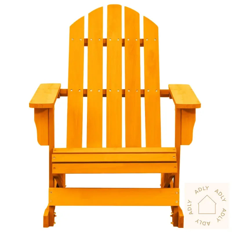 Adirondack Gyngestol For Hage Heltre Gran Oransje