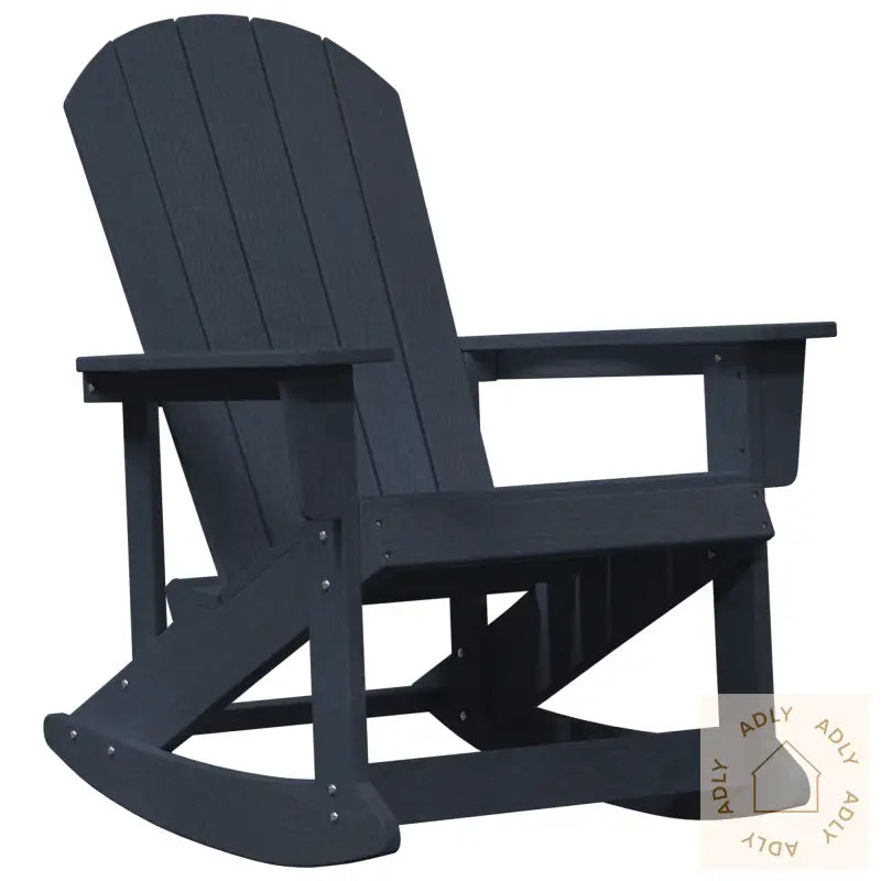 Adirondack Gyngestol Marine Blue 73.5X92X90 Cm Hdpe
