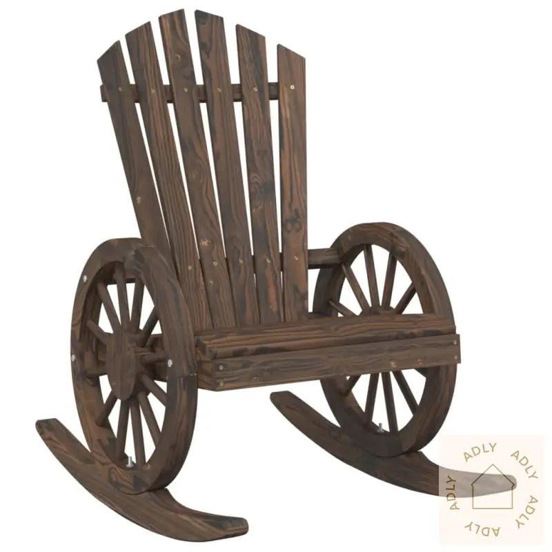 Adirondack Gyngestoler 2 Stk Heltre Gran