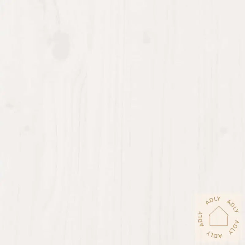 Adirondack Hagestol Hvit 75X77X77 Cm Heltre Furu