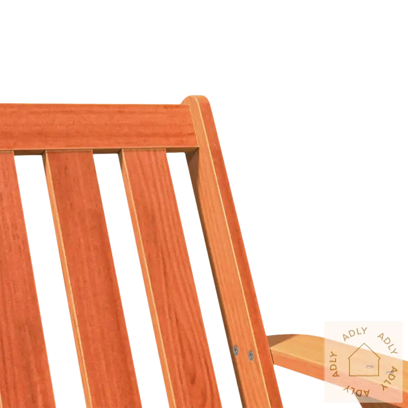 Wooden chair back fra Adirondack hagestol i heltre furu med rustikk sjarm