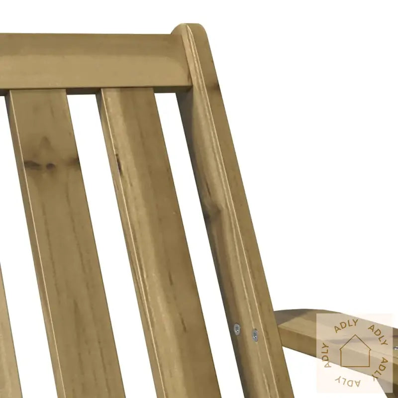 Adirondack Hagestol 75X77X77 Cm Impregnert Furu