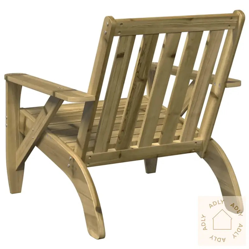 Adirondack Hagestol 75X77X77 Cm Impregnert Furu