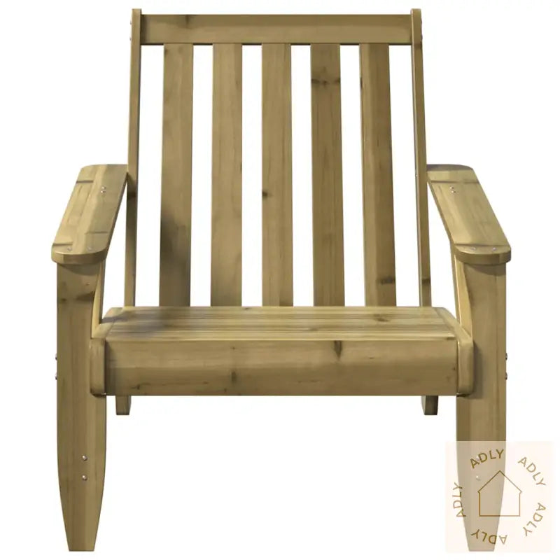 Adirondack Hagestol 75X77X77 Cm Impregnert Furu