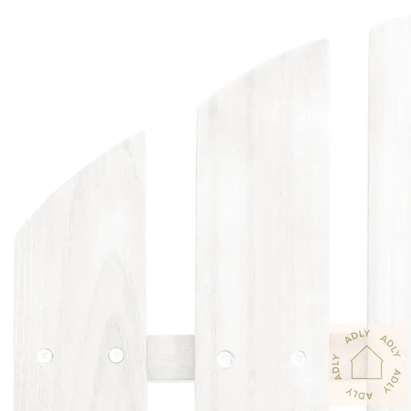 Adirondack Hagestol 2-Seters Heltre Gran Hvit