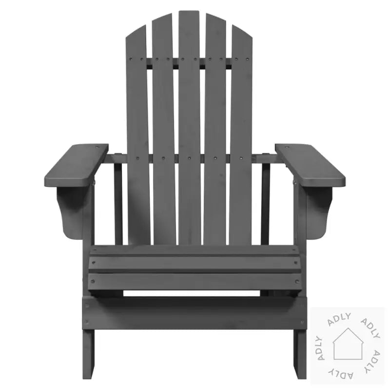 Adirondack Stol Grå 69X85X90,5 Cm Heltre Gran