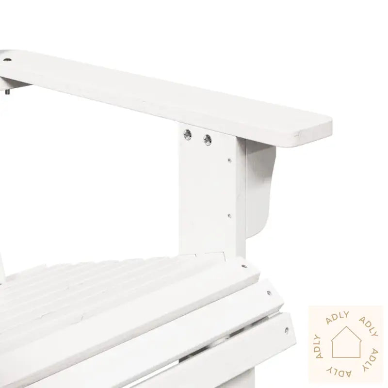 Adirondack Stol Hvit 69X85X90,5 Cm Heltre Gran