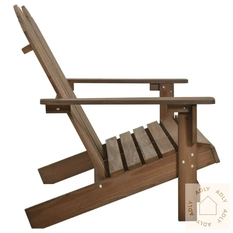Adirondack Hagestol 2-Seters Heltre Gran Brun