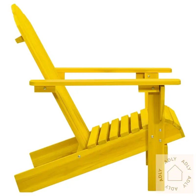 Adirondack Hagestol Heltre Gran Gul
