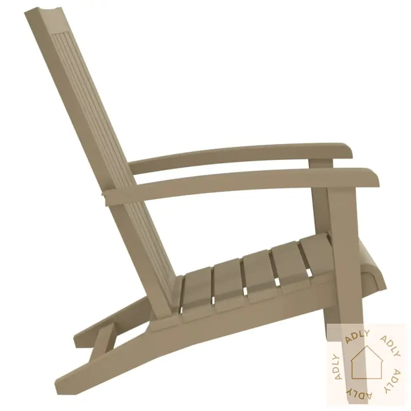 Adirondack Hagestol Brun Polypropylen