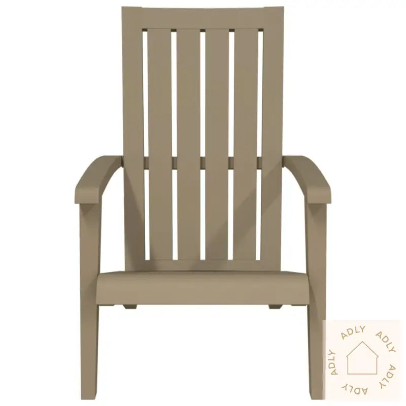 Adirondack Hagestol Brun Polypropylen