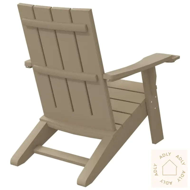 Adirondack Hagestol Lysebrun 75X88,5X89,5 Cm Polypropylen