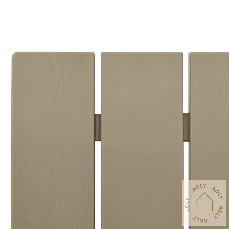 Adirondack Hagestol Lysebrun 75X88,5X89,5 Cm Polypropylen
