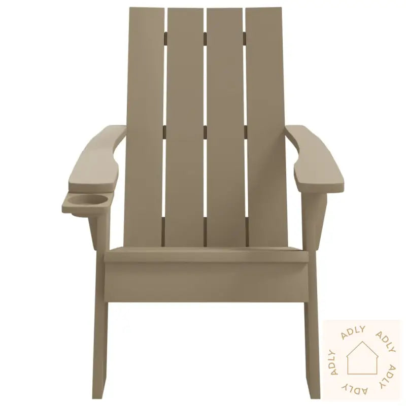 Adirondack Hagestol Lysebrun 75X88,5X89,5 Cm Polypropylen