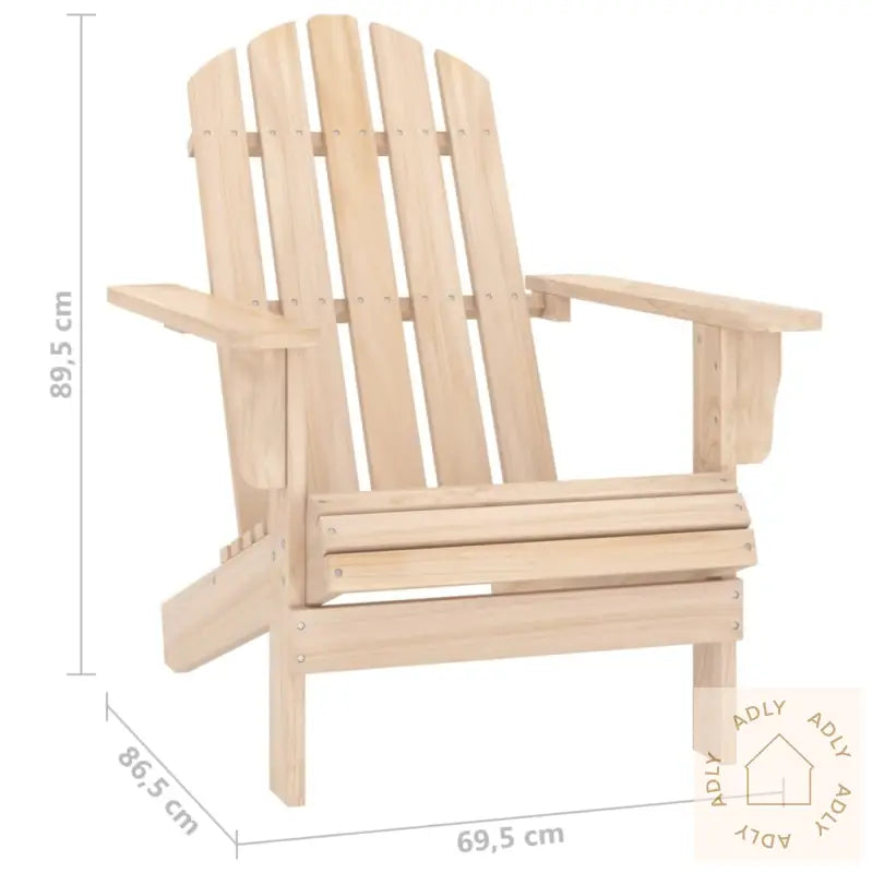 Adirondack Hagestol Med Bord Heltre Gran