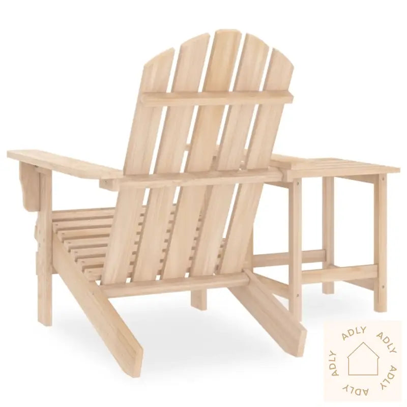 Adirondack Hagestol Med Bord Heltre Gran