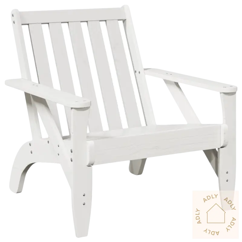 Heltre furu Adirondack hagestoler med rustikk sjarm for utendørsbruk