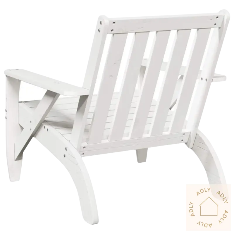 Heltre furu Adirondack hagestoler med rustikk sjarm, perfekt til uteplassen