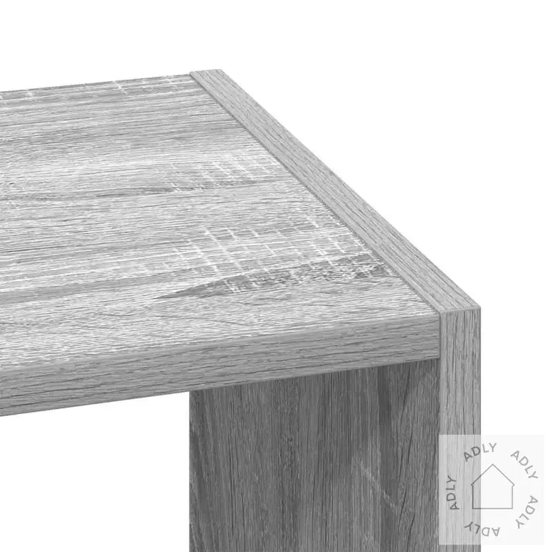 Bokhylle Stablebar Grå Sonoma 30X30X80 Cm Konstruert Tre