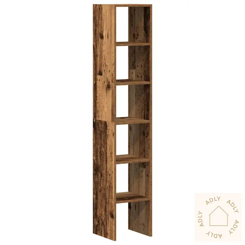 Bokhyller 2 Stk Stablebar Gammelt Tre 30X30X80Cm Konstruert Tre