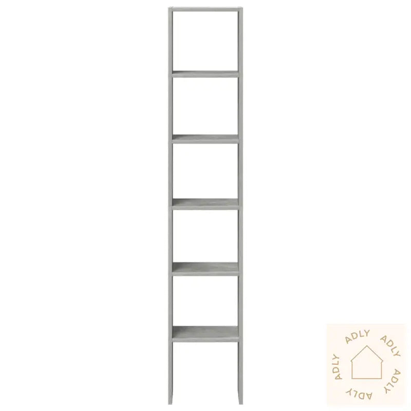 Bokhylle 2 Stk Stablebar Betong Grå 30X30X80 Cm Konstruert Tre