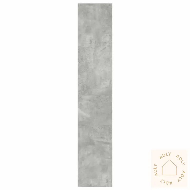Bokhylle 2 Stk Stablebar Betong Grå 30X30X80 Cm Konstruert Tre