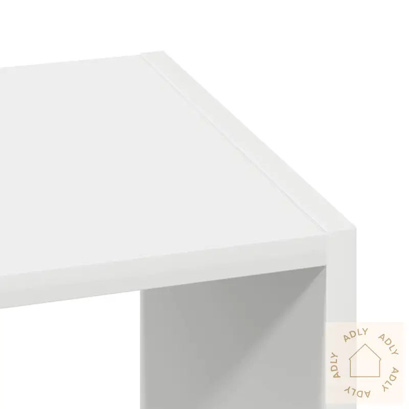 Bokhyller 2 Stk Stabelbare Hvite 30X30X80 Cm Konstruert Tre