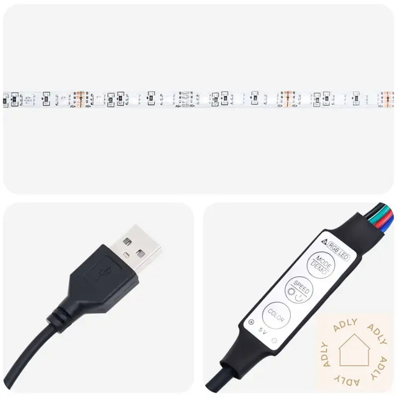 Sidetabell Med Led-Lamper Gamle Tre 283X37X67 Cm Ingeniørtre