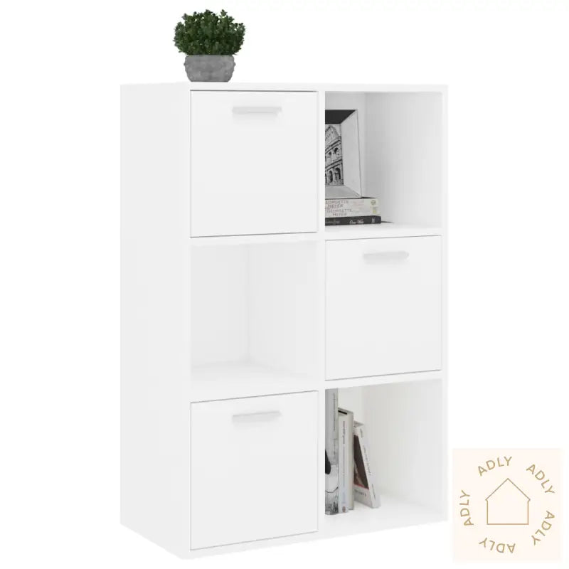 Oppbevaringsskap Hvit 60X29,5X90 Cm Konstruert Tre