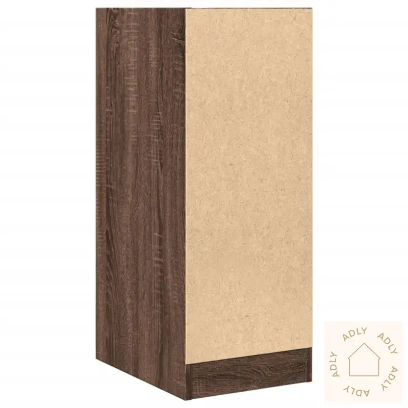 Apotekskap Brun Eik 30X41X77,5 Cm Konstruert Tre