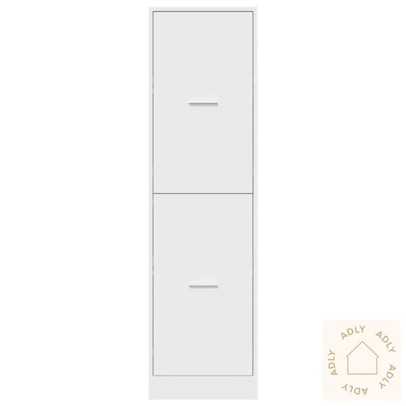 Apotekskap Hvit 40X41X144,5 Cm Konstruert Tre