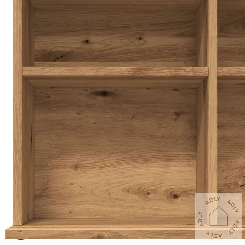 Cd-Skap Artisan Eik 100X23X89,5 Cm Konstruert Tre