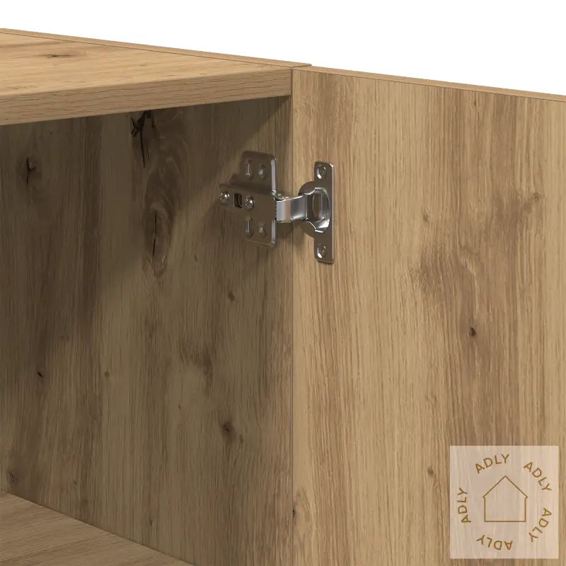 Vegghengt Skap Artisan Eik 60X31,5X60 Cm Konstruert Tre