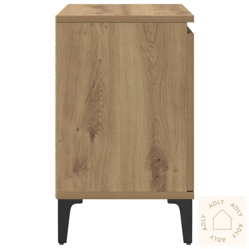 Artisan Eik Nattbord Artisan Eik Konstruert Tre, Metall
