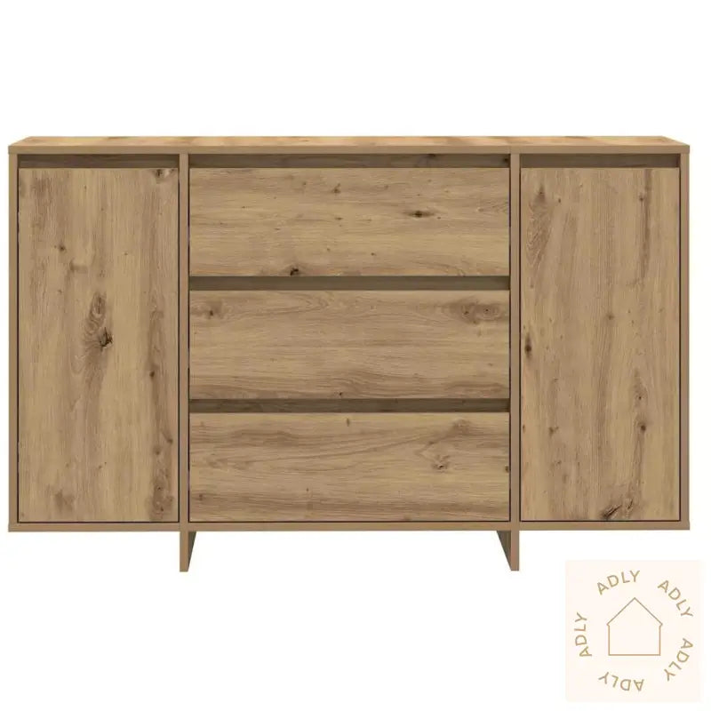Sideboard I Artisan Eik 120X41X75 Cm Konstruert Tre