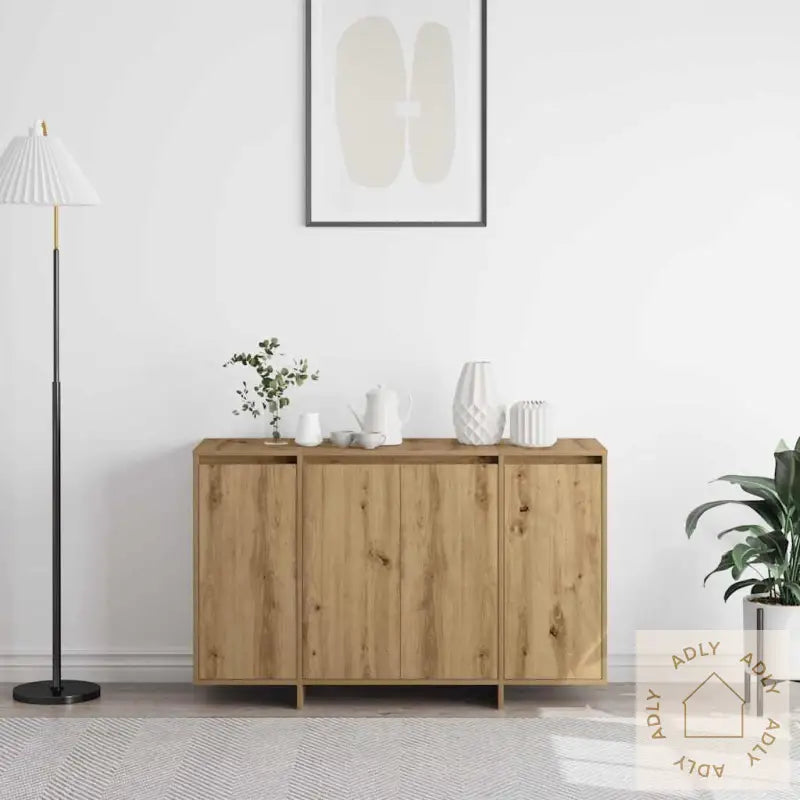 Eik Sideboard Artisan Eik Konstruert Tre 120 X 41 X 75 Cm