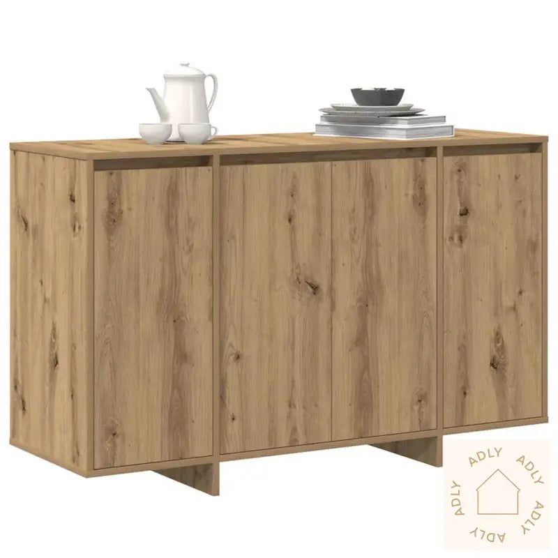 Eik Sideboard Artisan Eik Konstruert Tre 120 X 41 X 75 Cm