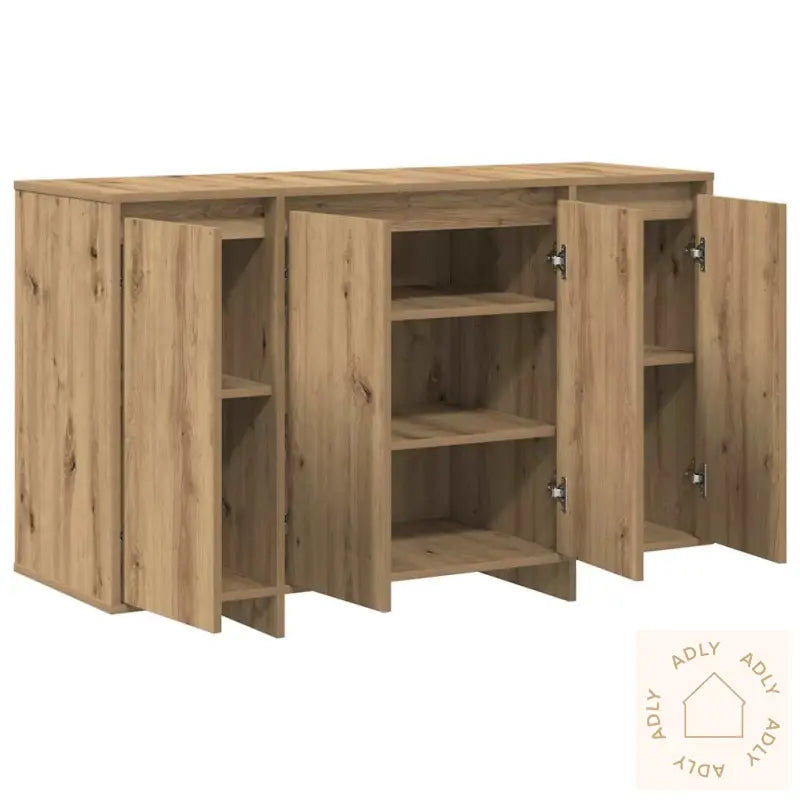 Eik Sideboard Artisan Eik Konstruert Tre 120 X 41 X 75 Cm