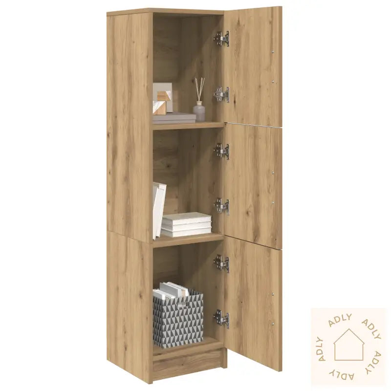 Artisan Eik Sideboard Artisan Eik Konstruert Tre Stor Oppbevaring