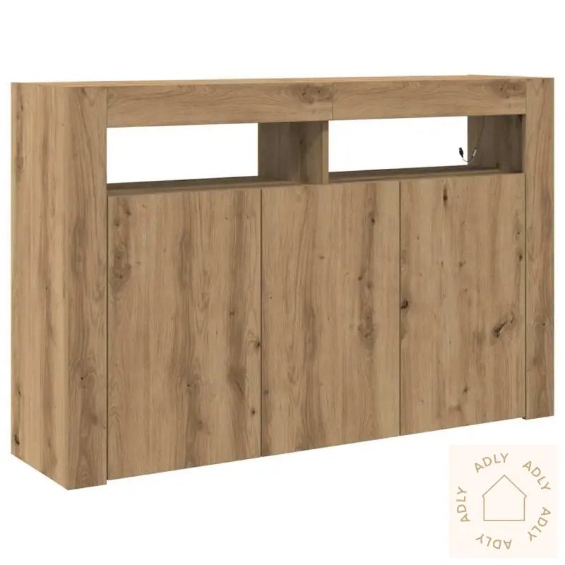 Sideboard Artisan Eik Konstruert Tre 116 X 30 X 75 Cm Sideboard