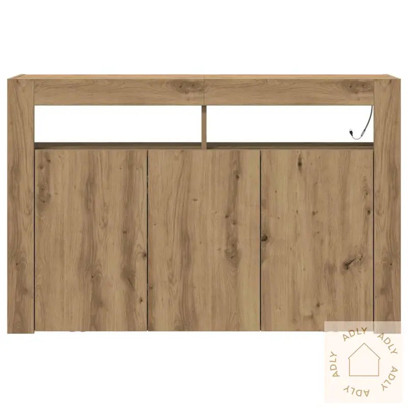 Sideboard Artisan Eik Konstruert Tre 116 X 30 X 75 Cm Sideboard
