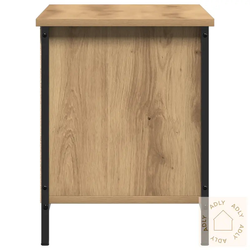Tv-Benk Artisan Eik Konstruksjonsplate, Metall 102 X 35 X 45 Cm
