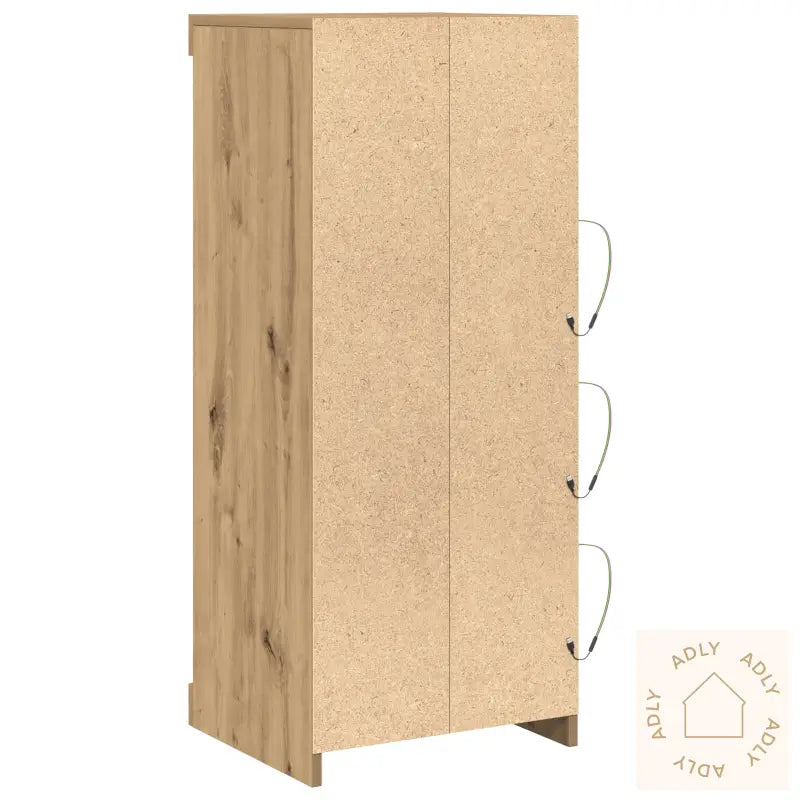 Sideboard Med Led-Belysning I Artisan Eik 41X37X100 Cm