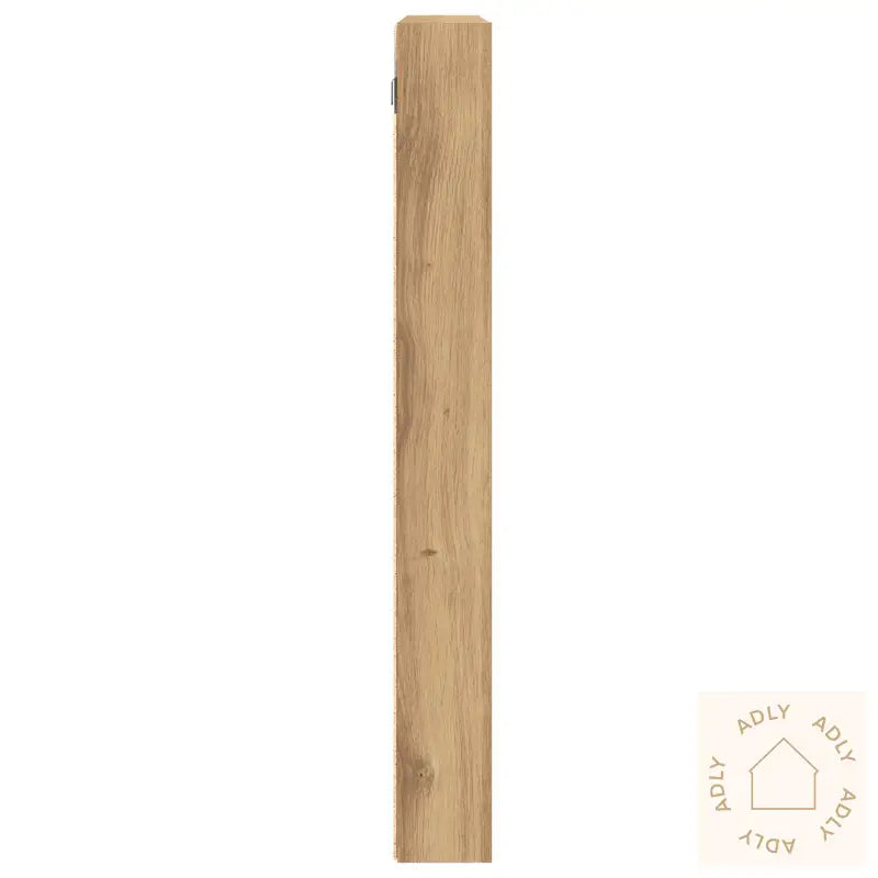 Vitrine Cabinet Artisan Eik 100X8,5X75 Cm Ingeniørrtre