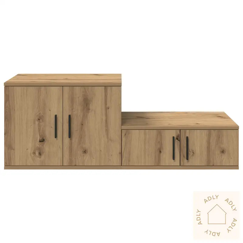 Oppbevaringsskap Artisan I Eik 118X41X40 Cm Laget Av Tre